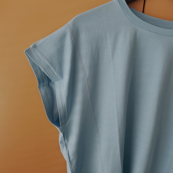 MANGO BUNDLE - Cropped cotton & Essential cotton-blend T-shirts - NWT (XL) - Picture 8 of 16